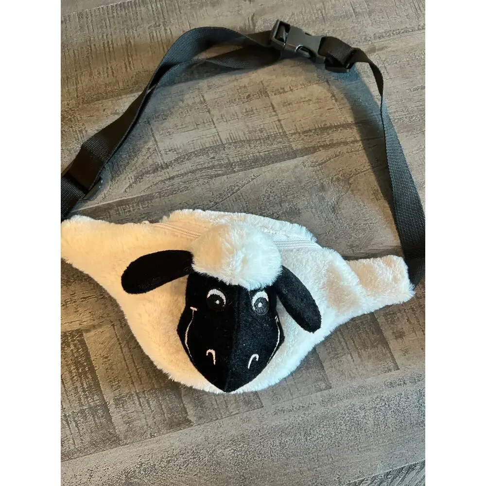 Thistle Products Scotland Sheep Plush Fanny Pack Bum Bag Waist Pouch 12 in